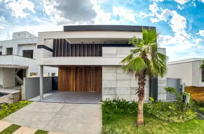 Casa com vista contendo três suites a venda em indaiatuba sp.