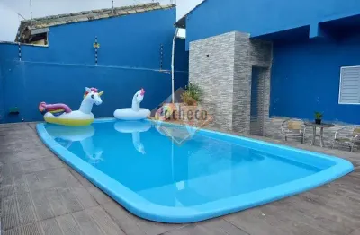 Casa Térrea em Itanhaém, 8 suítes, 6 vagas, piscina, MOBILIADA, R$ 750.000,00