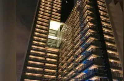 Studio no condomínio downtown republica na região da república com 29m² 1 dormitório 1 banheiro