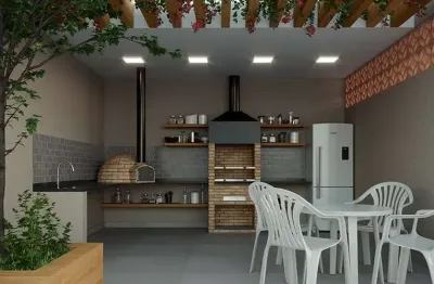 Apartamento com 2 quartos à venda na Avenida Capitão Mário Toledo de Camargo, --, Jardim Vila Rica, Santo André