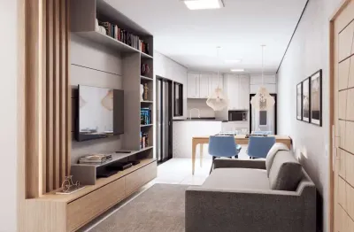 Apartamento à venda com 2 dormitórios sendo 1 suíte e com 2 vagas