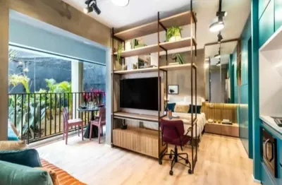 Apartamento a venda 36m² 01 dormitórios 01 banheiros ( nr) pinheiros contemporâneo jardins