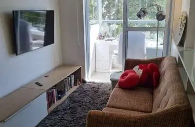 Apartamento na vila andrade de 1 quarto com 1 vaga - 38m² à venda.