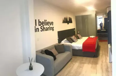 Studio a venda 29m² sendo 01 dormitório. 01 banheiro e 01 vaga vila olímpia