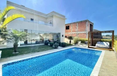 Casa em condomínio - moderna e impecável, 3 sts, gourmet e vista!