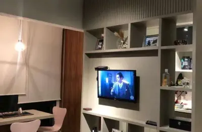 Apartamento mobiliado a venda na vila andrade com 1 quarto e 1 vaga