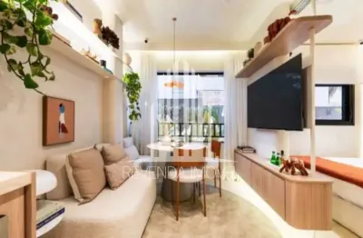 Apartamento à venda na vila olímpia, são paulo-sp: 1 quarto e 25m² de área!
