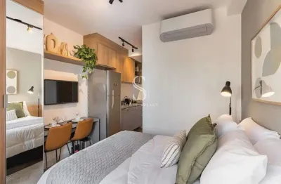 Condomínio nik perdizes, apartamento studio à venda em perdizes com 23m², 1 dormitório, 1 banheiro e