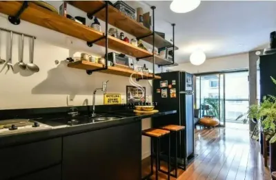 Condomínio setin downtown república, studio de 29m² com 1 suíte e varanda.