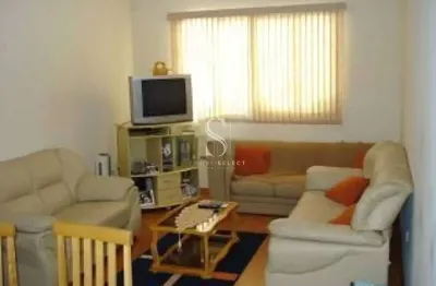 Sobrado residencial de 130m², com 3 dormitórios (3 suítes), 4 salas e 3 vagas, à venda em campo belo