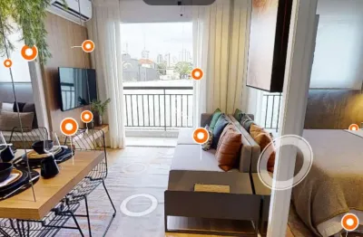 Studio de 27m² sem vaga em composite moema. composite studio nr em moema de 27m² possui 1 dormitório