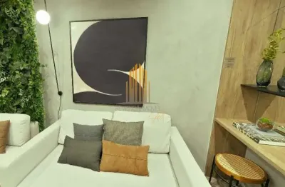 Condomínio zip blooklin na vila cordeiros, studio residencial de 24m² com varanda, sem vaga.