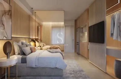 Condomínio nex one estação perdizes - studio de 31m² com 1 dormitório e 1 banheiro.