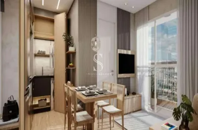 Condomínio villa perdizes welconx, pinheiros, apartamento de 39m² com 1 dormitorio e 1 banheiro