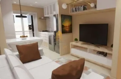 Edificio vila gea, campo grande- apartamento de 51m² com 2 dormitórios, 1 suite e 1 vagas á venda