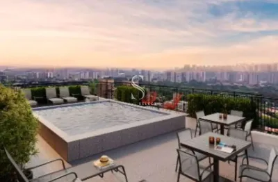 Condomínio link alto da boa vista em santo amaro, apartamento de 45m² com 2 dormitórios, 1 vaga.