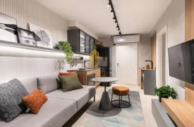 Condominio vibe vila olimpia - apartamento de 27m² com 1 dormitório, 1 banheiro e varanda.d