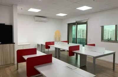 Sala comercial de alto padrão à venda no campo belo, são paulo - sp: 61m², 1 banheiro e 1 vaga de garagem!