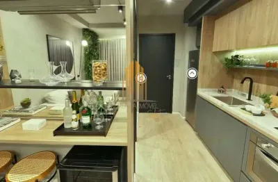 Condomínio zip brooklin localizado no bairro do brroklin, studio de 24m², possui 1 dormitório e 1 ba