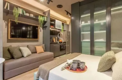 Condomínio oy frei caneca na consolação, apartamento de 33m² com 1 suíte, 1 banheiro, sem vaga.