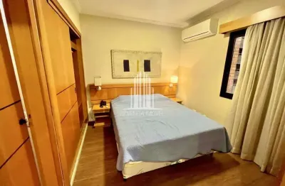 Apartamento à venda no jardim paulista, são paulo-sp: 1 quarto, suíte, sala e vaga de garagem! conforto e praticidade em 34m².