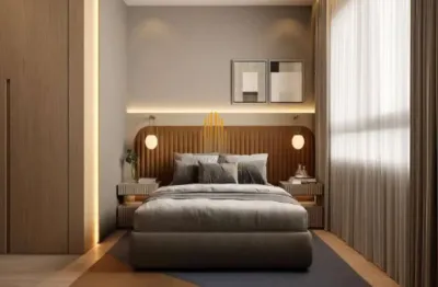 Condomínio legí perdizes - studio de 43m² com dormitório, banheiro e varanda.