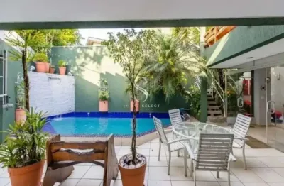 Vila madalena - casa assobradada de 280m² com 3 quartos, 1 suite, piscina e 5 vagas á venda