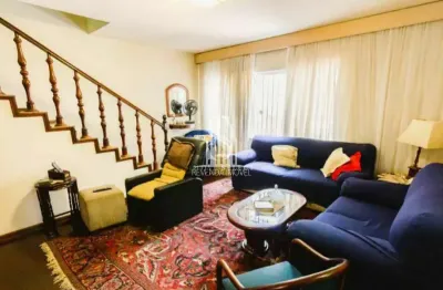 Lapa - sobrado residencial de 142m² possui 3 dormitórios, 3 banheiros e 3 vagas.