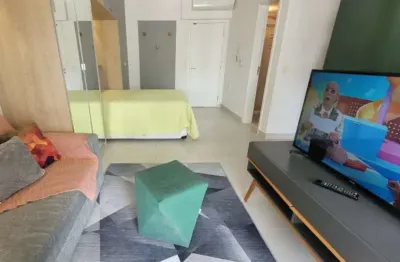 Condomínio Wish Moema em Indianópolis, Apartamento de 37m² com 1 dormitório, 1 vaga.