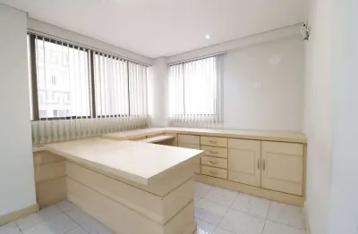 Sala comercial para locação em curitiba, centro cívico, 2 banheiros, 1 vaga