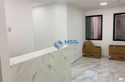 Aluga! Conjunto 75m² 5salas clean ótimo acabamento andar alto na Vila Olímpia