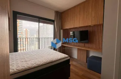 Studio Mobiliado com Lazer Completo a 2 Minutos do Metrô Paraíso