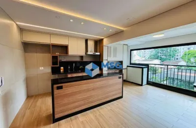 Apartamento com 2 Dormitórios/Suítes, Varanda com Churrasqueira - Campo Belo