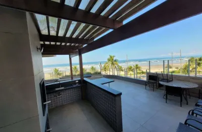 Apto Mobiliado 2 Dorm 92m² no Caiçara c/ Vista Mar e Varanda Gourmet!