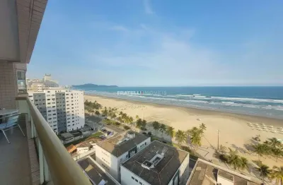 Cobertura Vista Mar 169m² na Tupi c/ 1 Suíte, 2 Vagas e Lazer Completo!