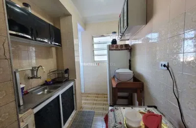 Apto Semimobiliado 1 Dorm 46m² na Guilhermina c/ Vista Mar e Garagem!