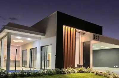 Casa com 4 quartos à venda na Alameda Bulgária, 1, Terras Alpha Residencial 2, Senador Canedo