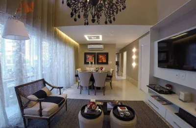 Apartamento com 3 dormitórios à venda, 119 m² por r$ 1.692.913,75 - cocó - fortaleza/ce