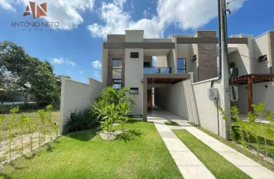 Casa com 4 dormitórios à venda, 130 m² por r$ 499.000,00 - porto das dunas - aquiraz/ce