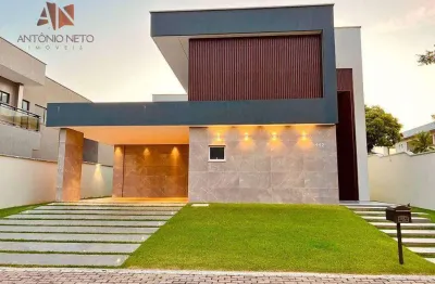 Casa com 5 dormitórios à venda, 398 m² por r$ 3.800.000,00 - cararu - eusébio/ce