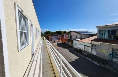 Apartamento com 1 dormitório para alugar, 33 m² por r$ 860,00/mês - demócrito rocha - fortaleza/ce