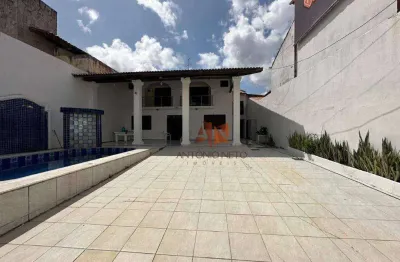Casa com 5 dormitórios para alugar, 500 m² por r$ 8.000,00/mês - parque manibura - fortaleza/ce