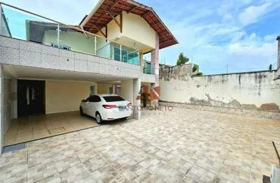 Casa duplex com 5 quartos à venda, 322 m² por r$ 850.000 - edson queiroz - fortaleza/ce