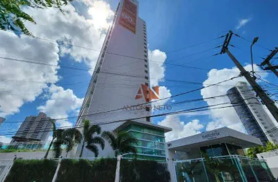 Apartamento com 3 dormitórios à venda, 90 m² por r$ 802.000,00 - guararapes - fortaleza/ce