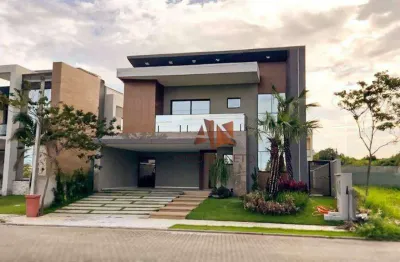 Casa com 5 dormitórios à venda, 271 m² por r$ 1.850.000,00 - cidade alpha - eusébio/ce