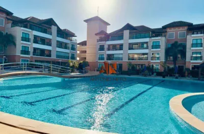 Apartamento à venda, 65 m² por r$ 570.000 - porto das dunas - aquiraz/ce