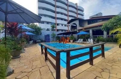 Casa duplex com 4 dormitórios, 484 m² - venda por r$ 5.000.000 ou aluguel por r$ 25.000/mês - edson queiroz - fortaleza/ce
