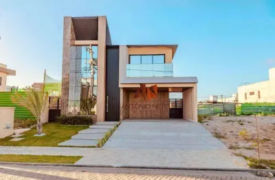 Casa duplex com 4 quartos à venda, 240 m² por r$ 1.690.000 - cidade alpha - eusébio/ce