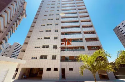 Apartamento com 4 dormitórios à venda, 240 m² por r$ 2.400.000 - guararapes - fortaleza/ceará