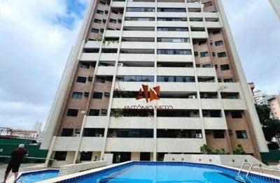 Apartamento com 4 dormitórios à venda, 170 m²  - meireles - fortaleza/ce